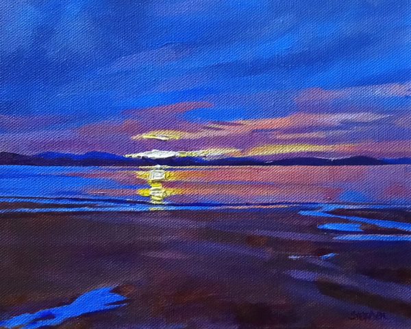 Sunset at Nairn II by Stephen Murray