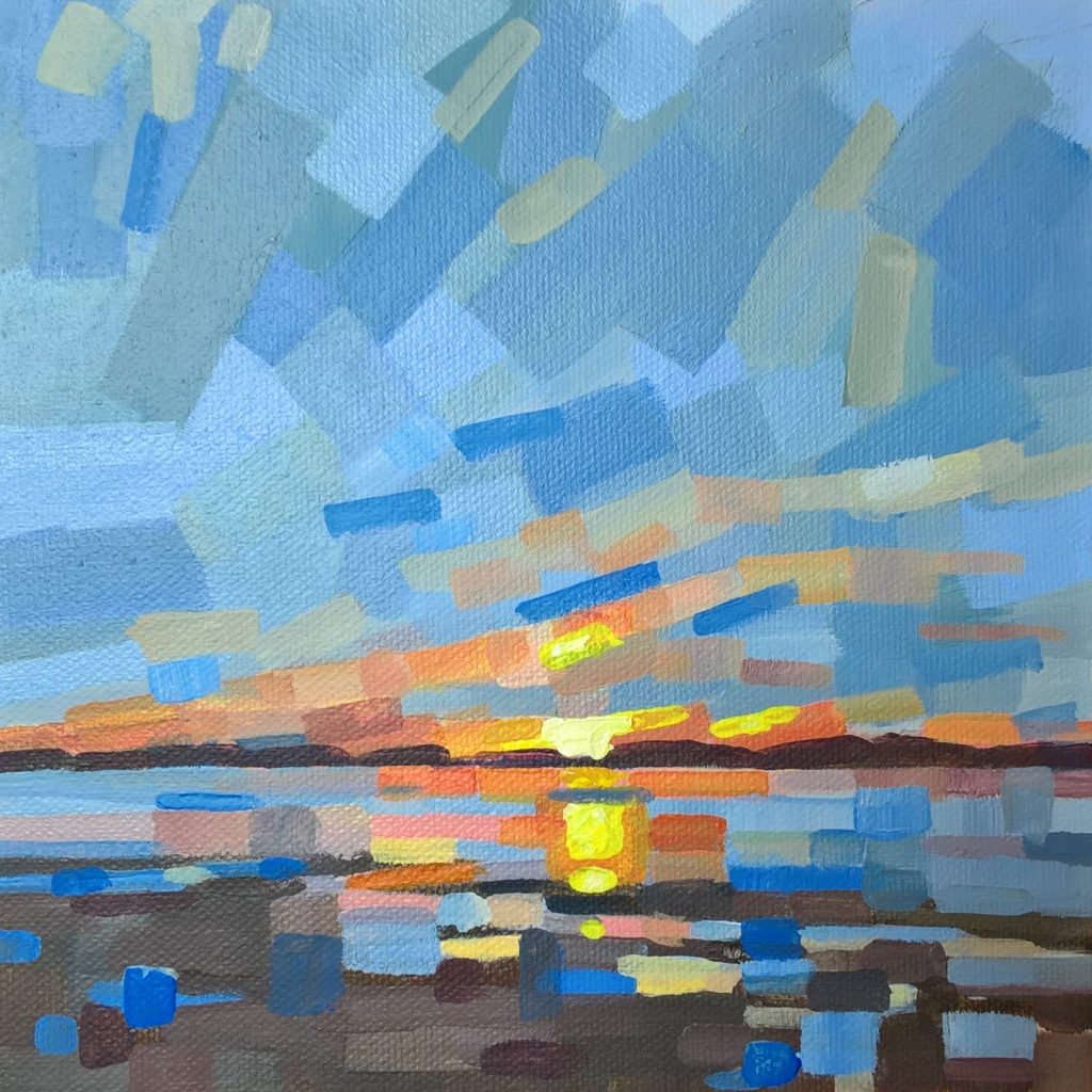 Black Isle Sunset II by Stephen Murray